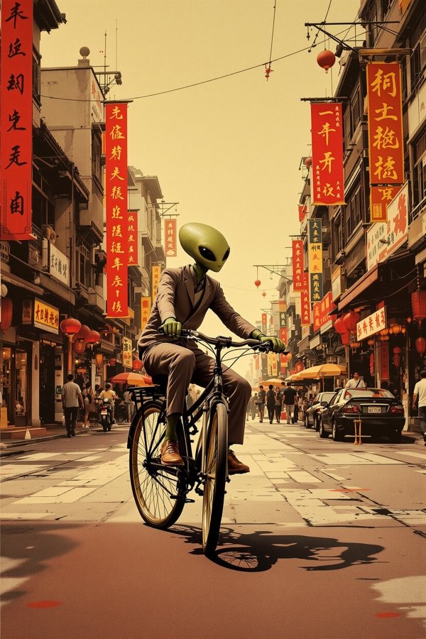 疯狂的外星人海报