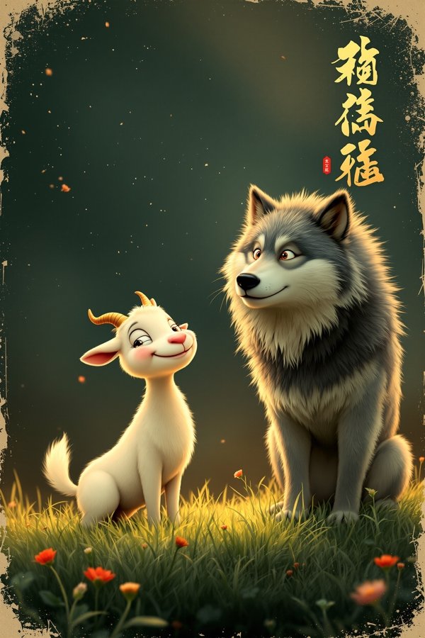 喜羊羊与灰太狼海报